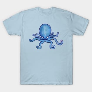 Blush Mustache Octopus T-Shirt